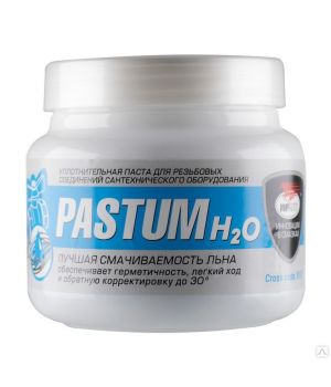 Паста для уплотнения резьбовых соединений сантех. оборудования Pastum H2O ВМПАВТО 8107, 400г