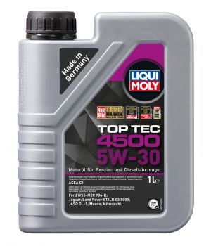 Моторное масло LIQUI MOLY НС Top Tec 4500 5W-30, 1л