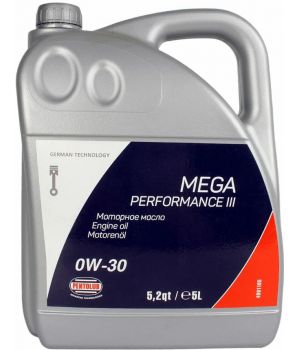 Моторное масло PENTOLUB Mega Performance III 0W-30, 5л