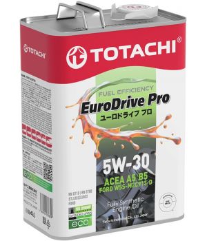 Моторное масло TOTACHI EURODRIVE PRO FE Fully Synthetic 5W-30 SL/A5/B5, 4л