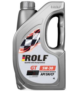 Моторное масло ROLF GT 5W-30 API SN/CF, 4л