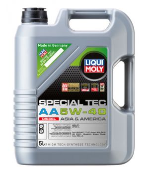 Моторное масло LIQUI MOLY Special Tec AA Diesel 5W-40, 5л
