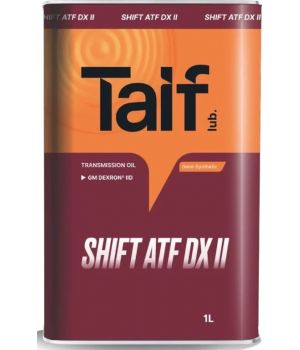 Трансмиссионное масло TAIF SHIFT ATF DX II, 1л