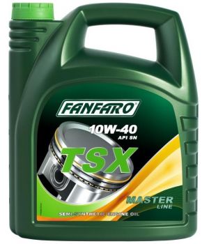 Моторное масло FANFARO 6502 TSX 10W-40, 5л