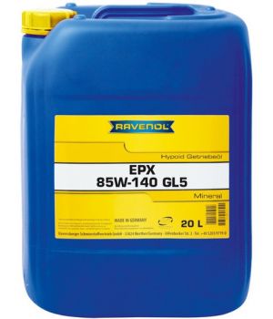 Трансмиссионное масло RAVENOL Getriebeoel EPX 85W-140 GL 5, 20л
