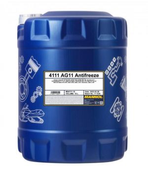 Антифриз MANNOL 4111 ANTIFREEZE LONGTERM AG11 (концентрат), 10л