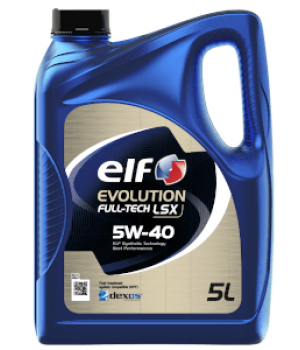 Моторное масло ELF Evolution FULL-TECH LSX 5W-40, 5л