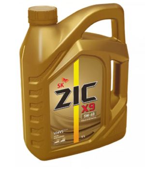 Моторное масло ZIC X9 5W-40, 4л