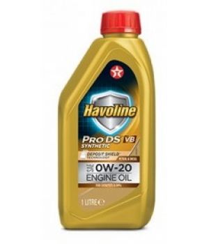 Моторное масло Texaco Havoline ProDS VB 0W-20, 1л