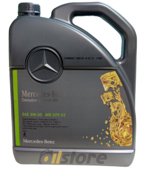 Моторное масло Mercedes-Benz 5W-30 MB 229.52, 5л