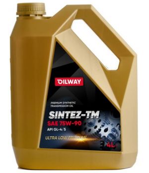 Трансмиссионное масло Oilway Sintez-TM 75W-90, 4л