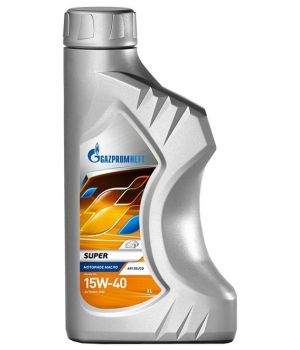 Моторное масло Gazpromneft Super 15W-40, 1л