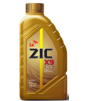 Моторное масло ZIC X9 5W-40, 1л