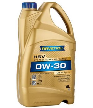 Моторное масло RAVENOL HSV 0W-30, 4л