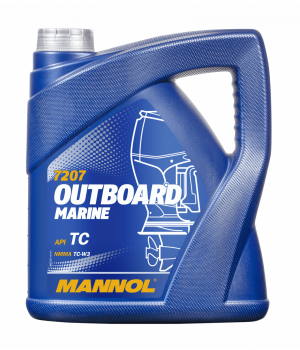 Моторное масло MANNOL Outboard Marine 2T, 4л