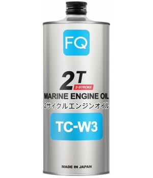 Моторное масло FQ 2-STROKE MARINE ENGINE OIL TC-W3, 1л