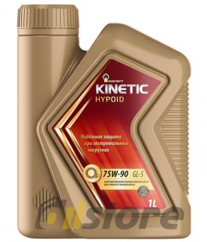 Трансмиссионное масло Роснефть Kinetic Hypoid 75W-90, 1л