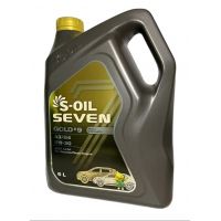 Моторное масло S-OIL SEVEN GOLD #9 A3/B4 5W-30​​​​​​​, 6л