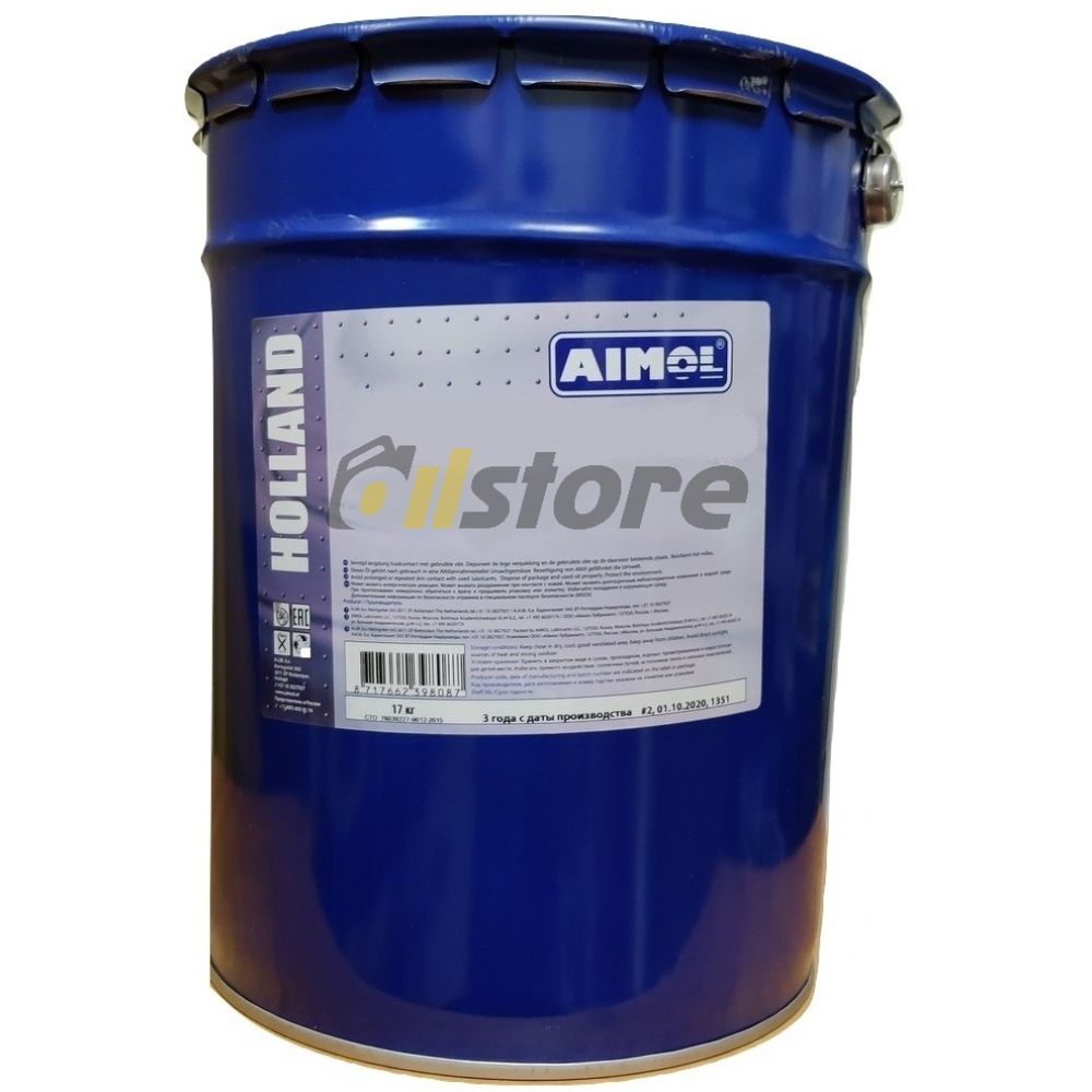 Смазка AIMOL Grease Lithium Complex EP 2 Blue,18кг