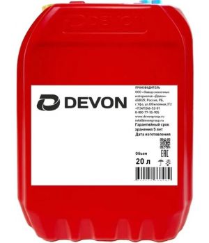 Трансмиссионное масло Devon TO-4 10W, 20л