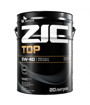 Моторное масло ZIC TOP 5W-40, 20л