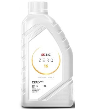 Моторное масло ZIC ZERO 16 0W-16, 1л