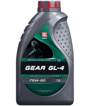 Трансмиссионное масло Лукойл GEAR GL-4 75W-90, 1л