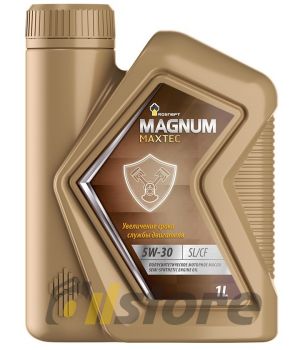 Моторное масло Rosneft Magnum Maxtec 5W-30  (РНПК), 1л