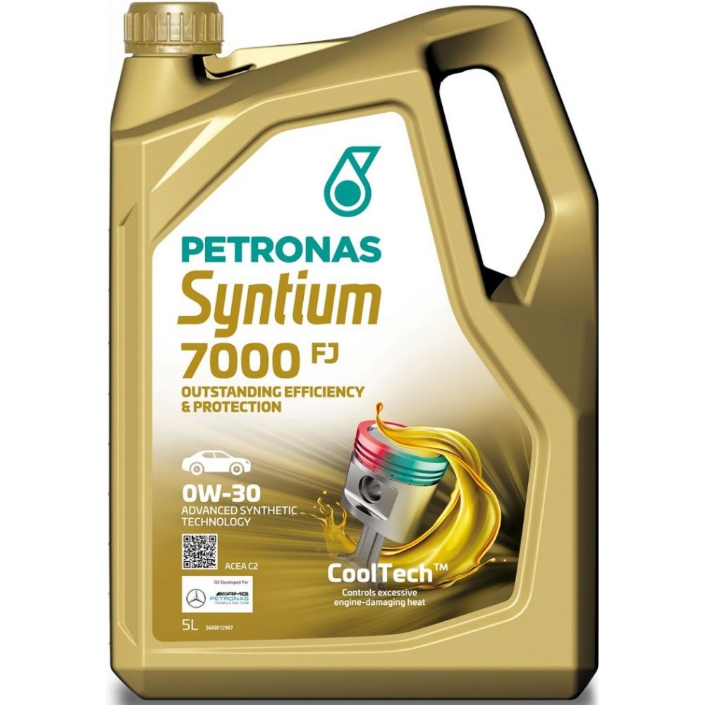 Моторное масло Petronas Syntium 7000 FJ 0W-30, 5л