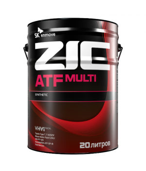 Трансмиссионное масло ZIC ATF MULTI, 20л