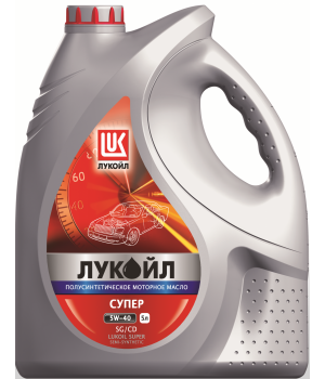 Моторное масло Лукойл Супер 5W-40, 5л