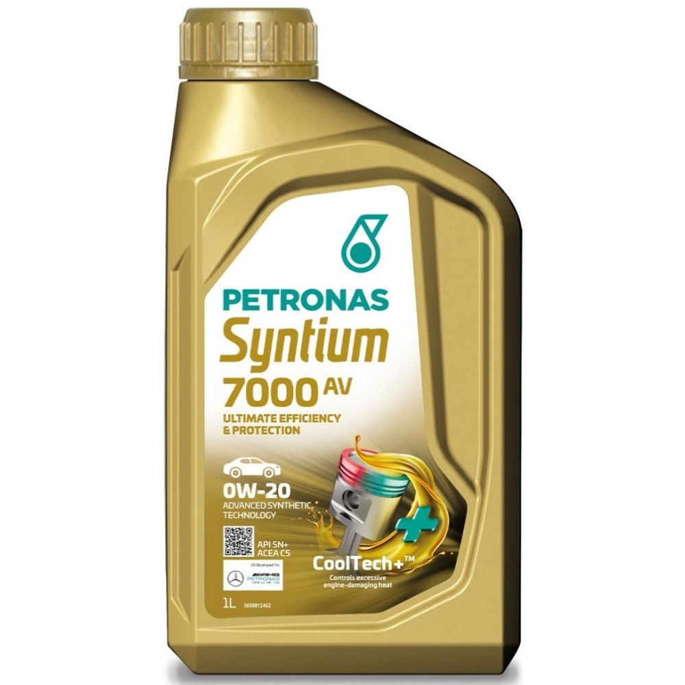 Моторное масло Petronas Syntium 7000 AV 0W-20, 1л