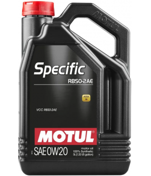 Моторное масло MOTUL Specific RBS0-2AE 0W-20, 5л