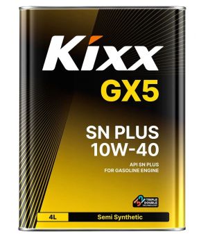 Моторное масло Kixx G SN Plus 10W-40, 4л