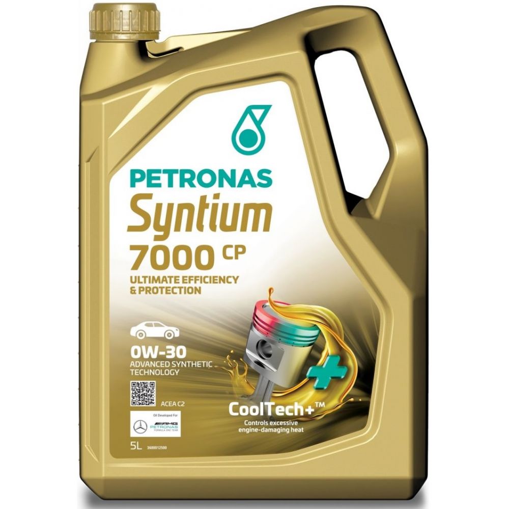 Моторное масло Petronas Syntium 7000 CP 0W-30, 5л
