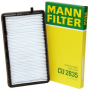Салонный фильтр MANN-FILTER CU 2835