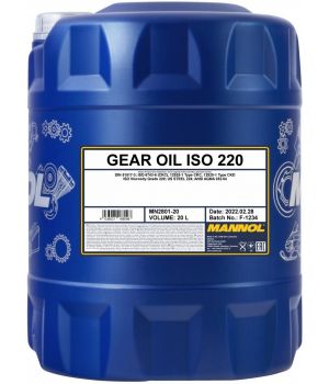 Редукторное масло MANNOL 2801 GEAR OIL ISO 220, 20л