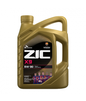 Моторное масло ZIC X9 5W-30, 4л