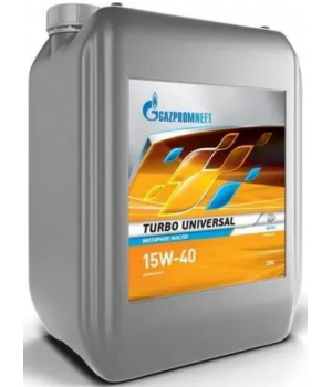 Моторное масло Gazpromneft Turbo Universal 15W-40, 20л