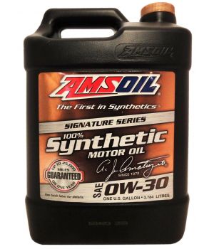 Моторное масло AMSOIL Signature Series Synthetic Motor Oil 0W-30, 3,78л