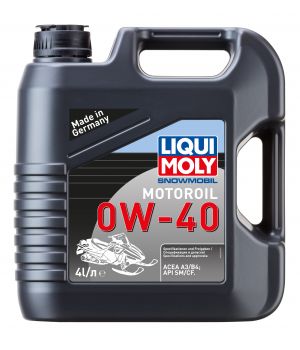 Моторное масло для снегоходов LIQUI MOLY Snowmobil Motoroil 0W-40, 4л