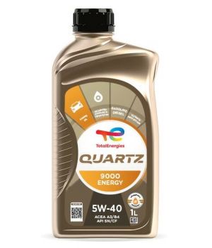 Моторное масло TotalEnergies Quartz 9000 Energy 5W-40, 1л
