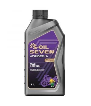 Моторное масло S-Oil 7 4T RIDER #9 MA2 10W-50, 1л