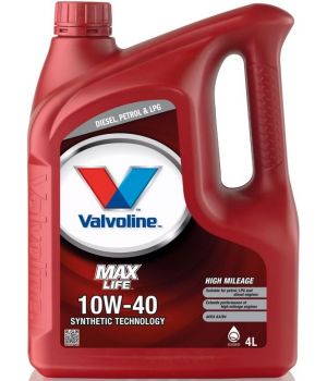 Моторное масло Valvoline MaxLife 10W-40, 4л