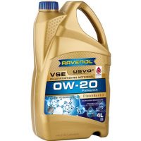 Моторное масло RAVENOL VSE 0W-20, 4л