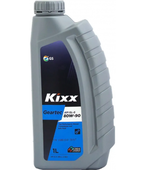Трансмиссионное масло Kixx Geartec GL-5 80W-90, 1л
