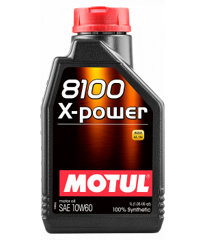 Моторное масло MOTUL 8100 X-Power 10W-60, 1л