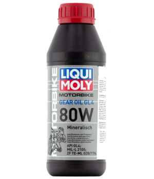 Трансмиссионное масло LIQUI MOLY Motorbike Gear Oil 80W 0,5л