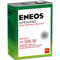Моторное масло ENEOS Super Diesel CG-4 5W-30, 4л