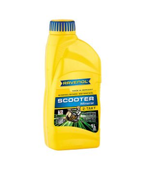 Моторное масло для 2-Такт скутеров RAVENOL Scooter 2-Takt Mineral, 1л